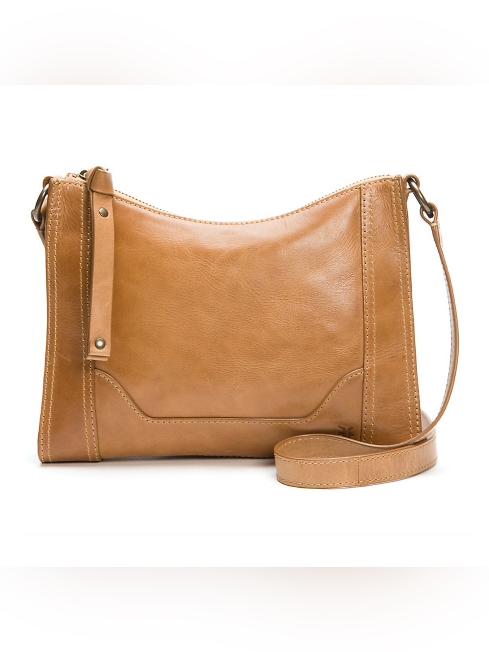 Frye Melissa Zip Crossbody | Tan/Khaki